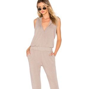 Monrow X Revolve Sleeveless Hoody Jumpsuit